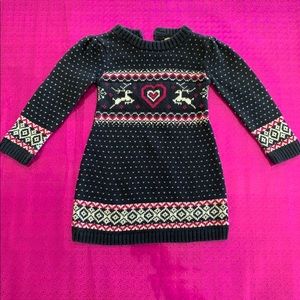 Very cute sweater dress size 18 month.